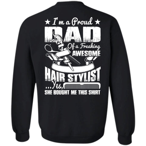 A black t-shirt with the shopify logo