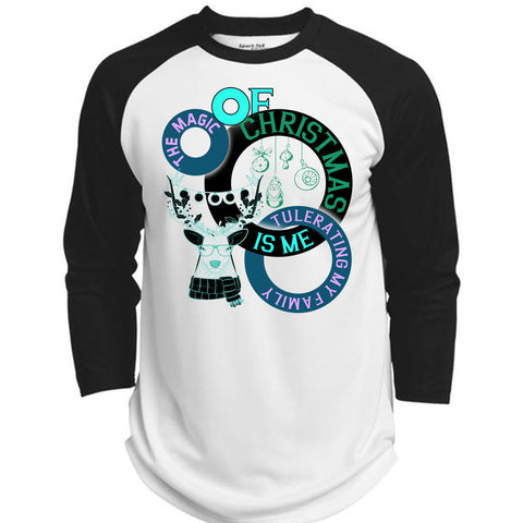 A black t-shirt with the shopify logo