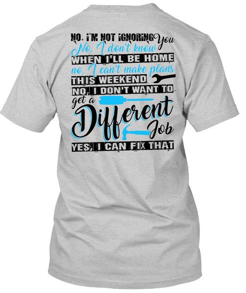I Can Fix That T Shirt, I Love Electrician T Shirt