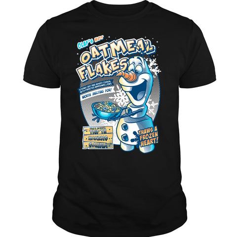 A black t-shirt with the shopify logo