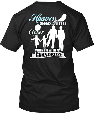 A black t-shirt with the shopify logo