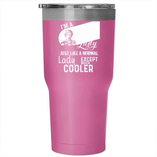 I'm A Riding Instructor Lady Tumbler 30 oz Stainless Steel, Cool Lady Travel Mug