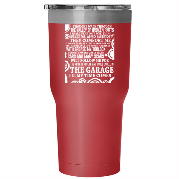Funny Mechanic Tumbler 30 oz Stainless Steel, Cool Gift For Mechanic Travel Mug