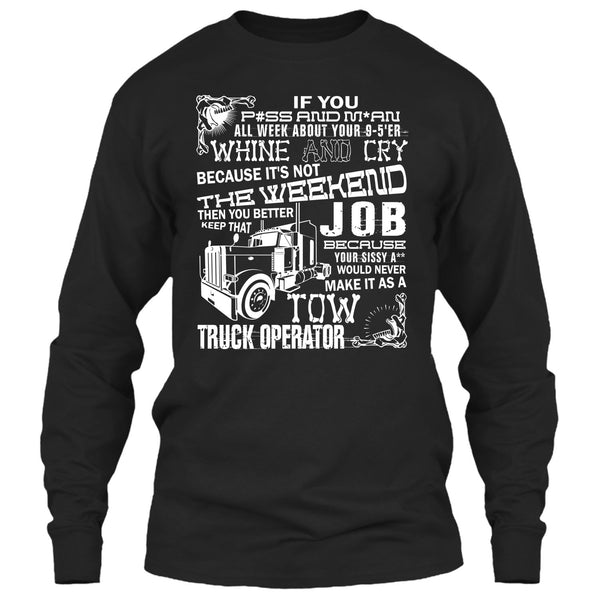 Tow Truck Operator T Shirt, Coolest Truck Operator T Shirt