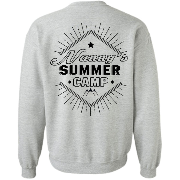 Being A Mother T Shirt, Nanny's Summer Camp Sweatshirt