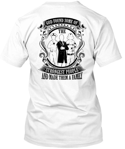 A black t-shirt with the shopify logo