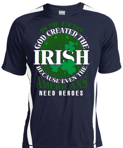 God Created The Irish T Shirt, My Favorite T Shirt, Cool Shirt