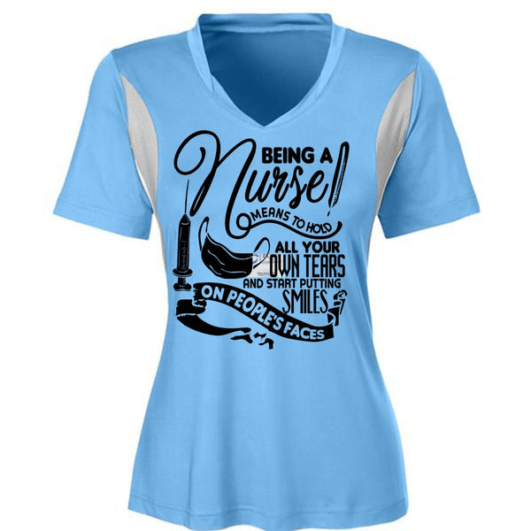 Being A Nurse Means To Hold T Shirt, I Love Nursing T Shirt, Awesome T-Shirts