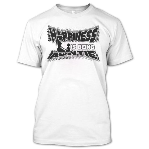 A black t-shirt with the shopify logo