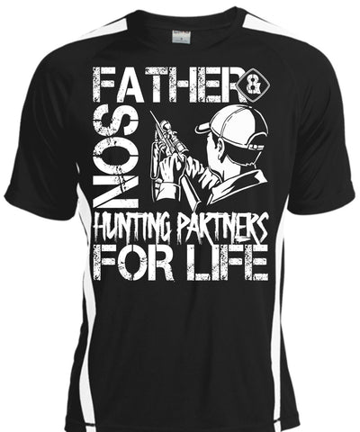 A black t-shirt with the shopify logo