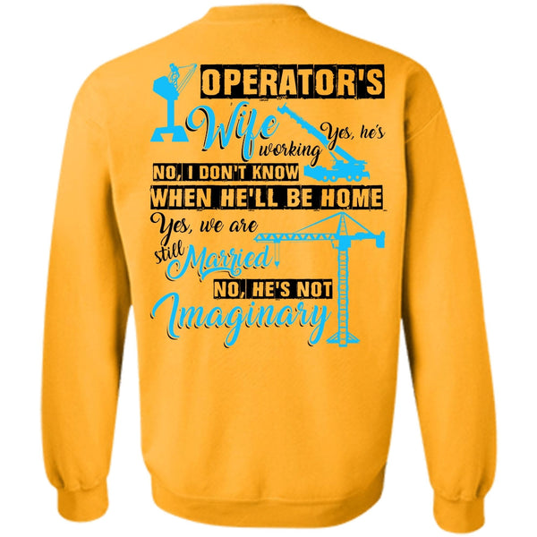 I Love Wife T Shirt, Operator's Wife Sweatshirt