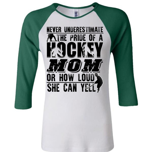 The Pride Of A Hockey Mom T Shirt, I Love Hockey T Shirt, Awesome T-Shirts
