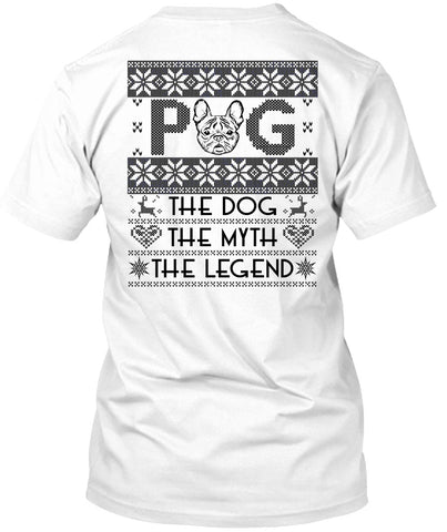 A black t-shirt with the shopify logo