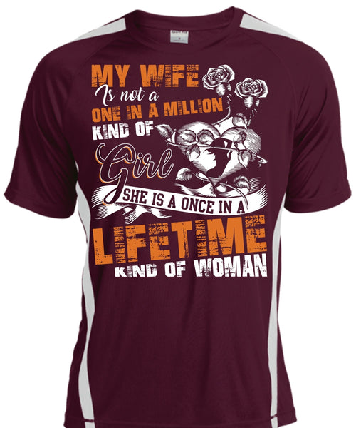 My Wife Is Not A One In A Million Kind Of Girl T Shirt, I Love Wife T Shirt, Cool Shirt