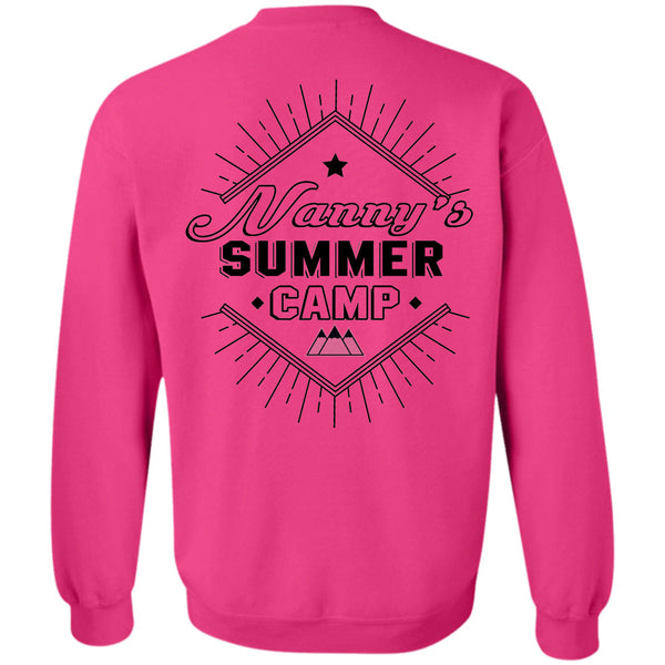 Being A Mother T Shirt, Nanny's Summer Camp Sweatshirt