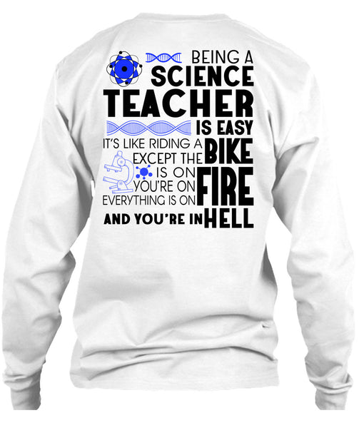 Being A Science Teacher Is Easy T Shirt, Being A Teacher T Shirt