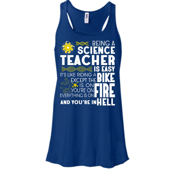 Being A Science Teacher T Shirt, It’s Like Riding A Bike T Shirt, Cool T Shirt
