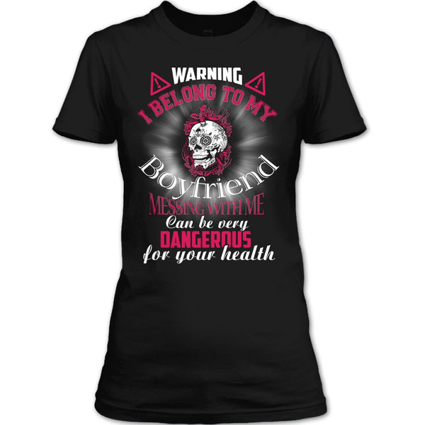 A black t-shirt with the shopify logo