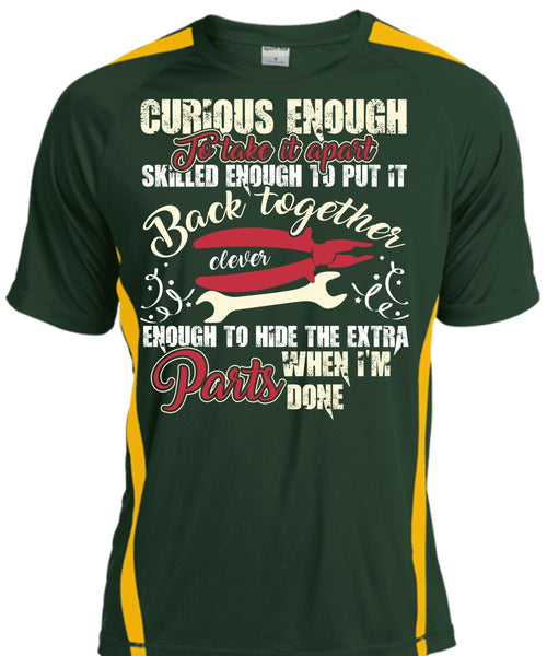 Curious Enough To Take It Apart T Shirt, Being An Electrician T Shirt, Cool Shirt