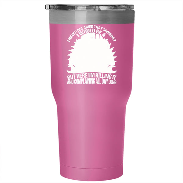 I Would Be A Grumpy Old Mechanic Tumbler 30 oz Stainless Steel, Best Gift For My Grandpa Travel Mug