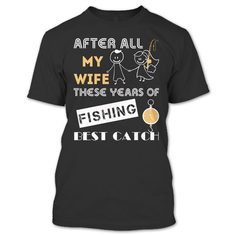 A black t-shirt with the shopify logo