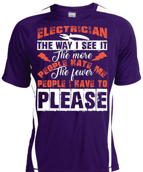 Electrician The Way T Shirt, I Love Electrician T Shirt, Cool Shirt