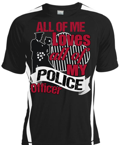 A black t-shirt with the shopify logo