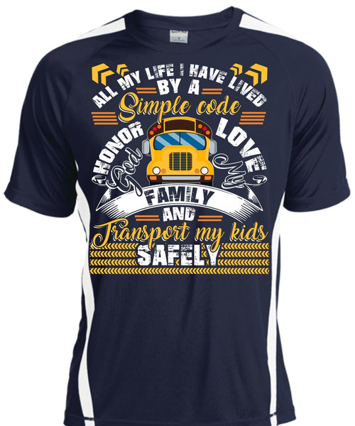 God My Family T Shirt, I Love Bus T Shirt, Cool Shirt