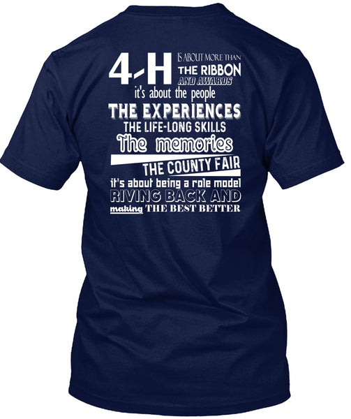 Being A Role Model Giving Back T Shirt, The Memories The County Fair T Shirt
