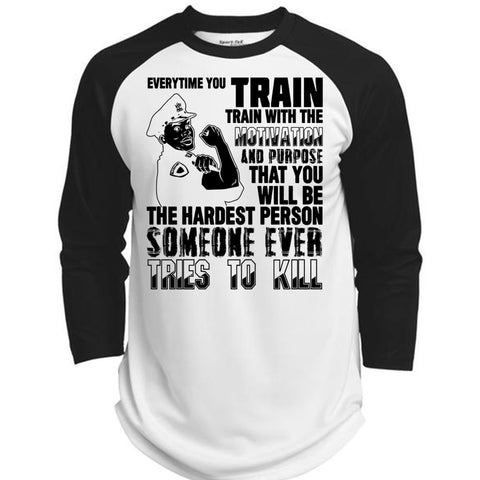 A black t-shirt with the shopify logo