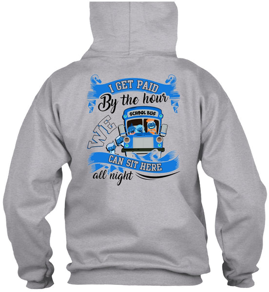 I Get Paid By The Hour T Shirt, I Love Bus T Shirt