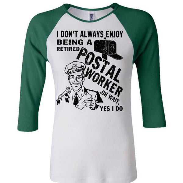 Being A Retired Postal Worker T Shirt, I Love Postman T Shirt, Awesome T-Shirts
