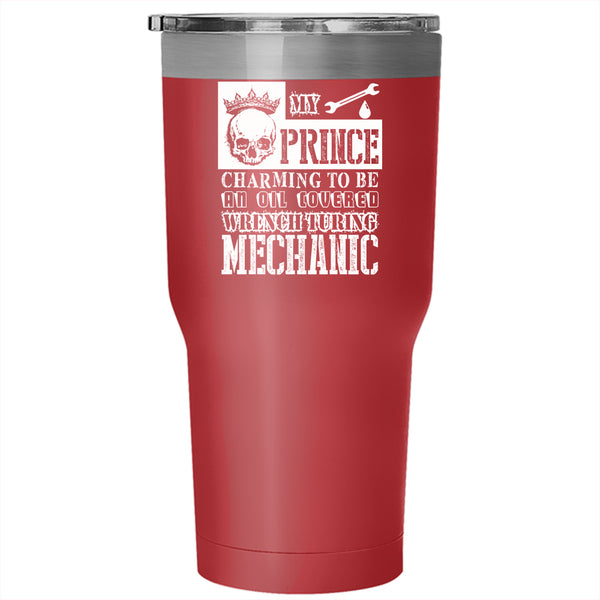 Mechanics Tumbler 30 oz Stainless Steel, Awesome Gift For Daddy Travel Mug