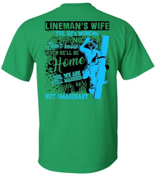 Lineman's Wife T Shirt, I Love Lineman T Shirt