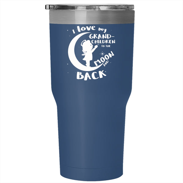 I Love My Grandchildren Tumbler, Cool Grandparent Mug