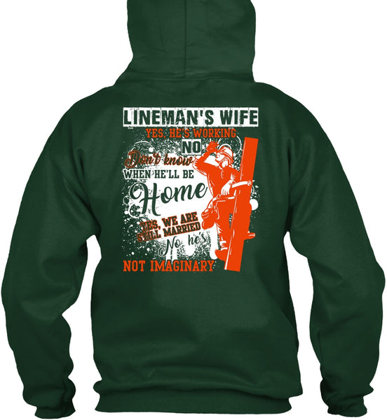 Lineman's Wife T Shirt, Being A Lineman T Shirt
