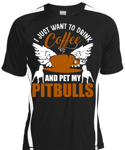 A black t-shirt with the shopify logo