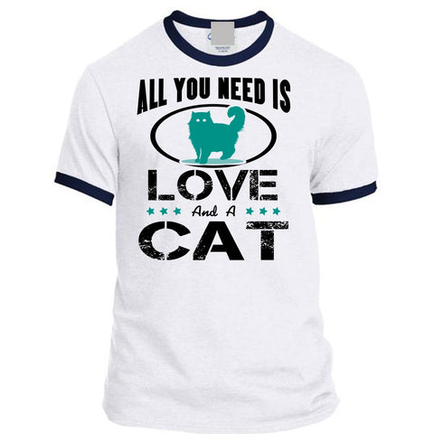 A black t-shirt with the shopify logo