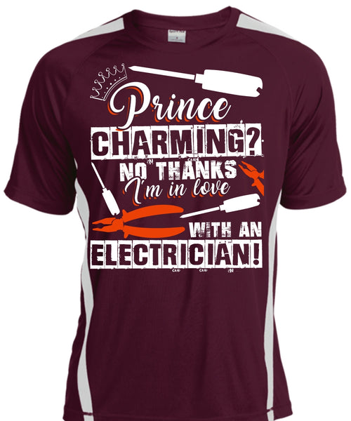 I'm In Love With An Electrician T Shirt, Being An Electrician T Shirt, Cool Shirt