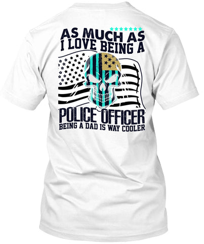 A black t-shirt with the shopify logo