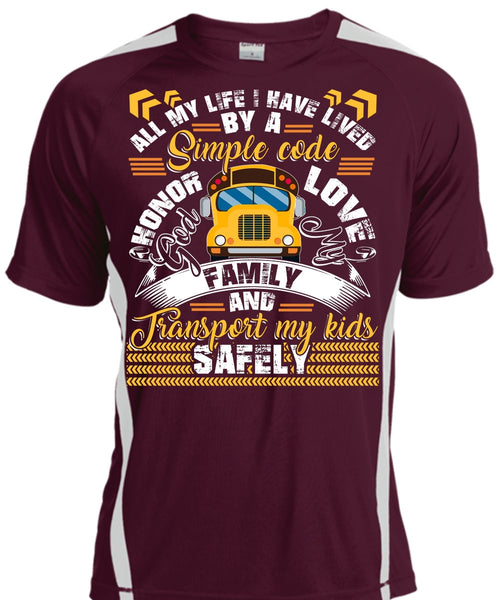 God My Family T Shirt, I Love Bus T Shirt, Cool Shirt
