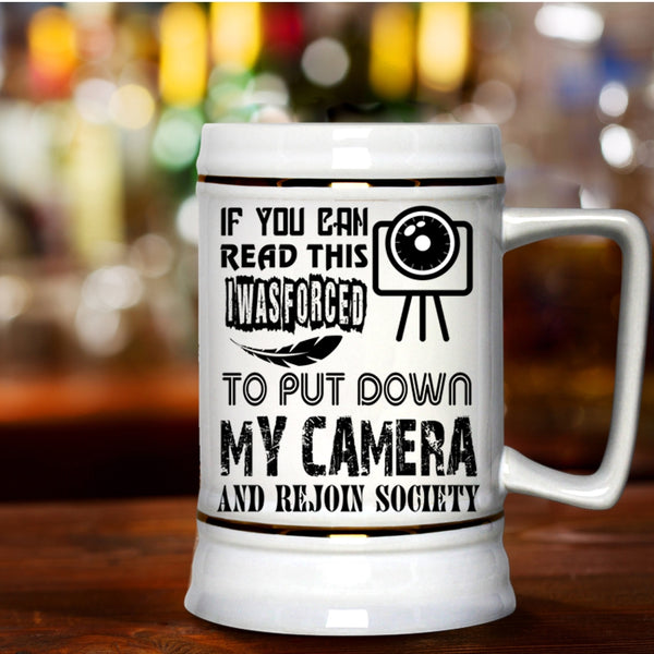I Love My Camera Tumbler 30 oz Stainless Steel, Funny Photographer Travel Mug