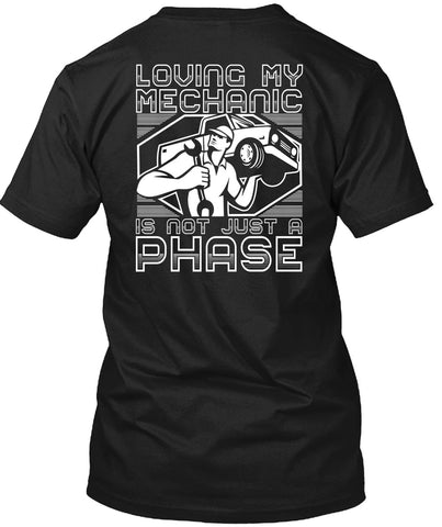 A black t-shirt with the shopify logo