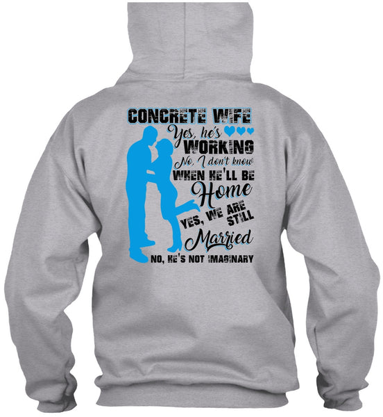 Concrete Wife T Shirt, I Love Wife T Shirt