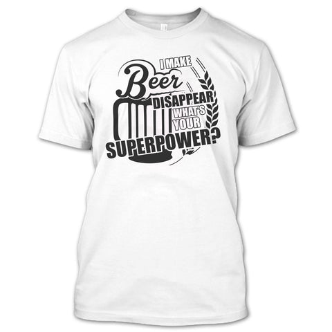 A black t-shirt with the shopify logo