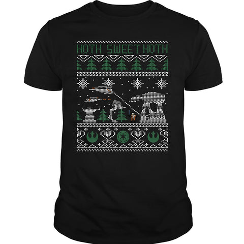 A black t-shirt with the shopify logo