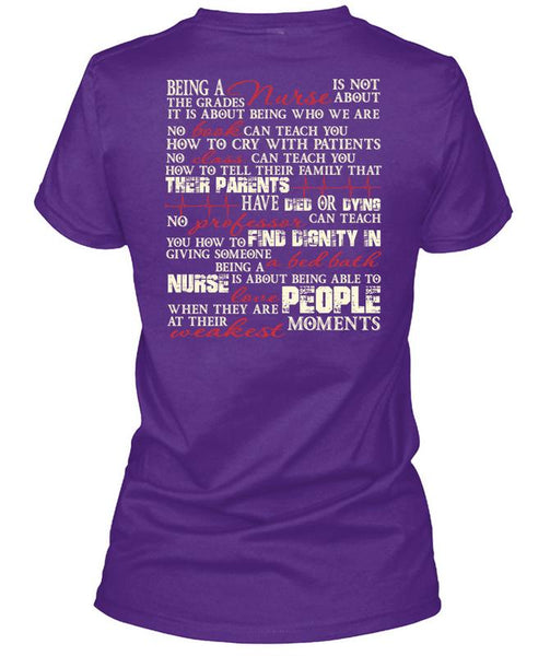 Being A Nurse T Shirt, Calls Me A Nurse T Shirt