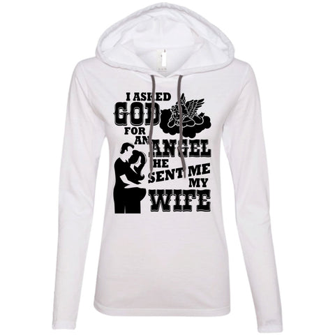 A black t-shirt with the shopify logo