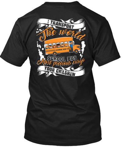 A black t-shirt with the shopify logo