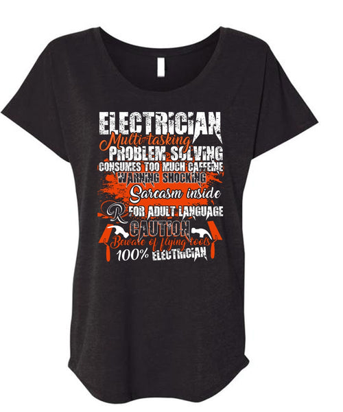 A black t-shirt with the shopify logo